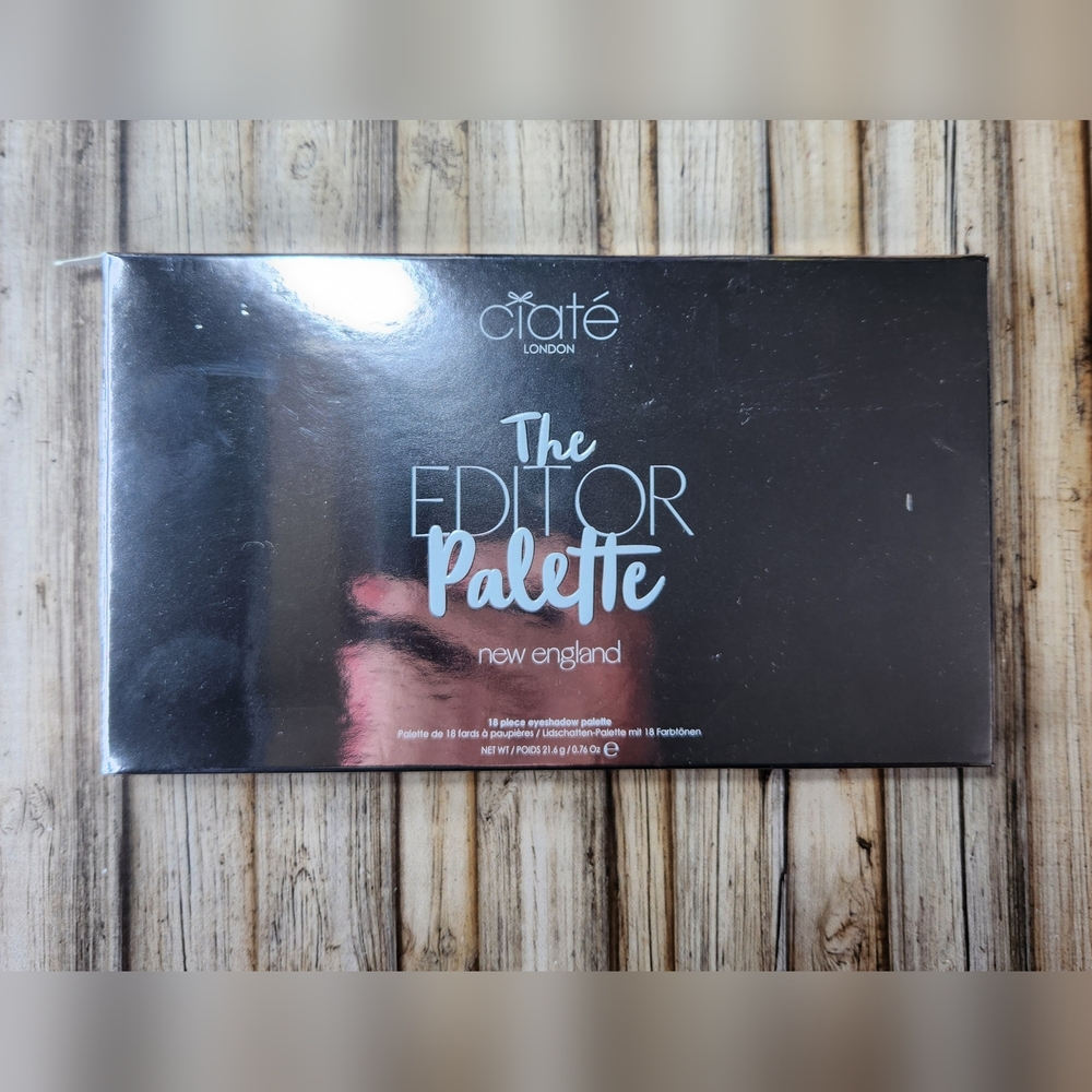 New Ciate Makeup The Editor Eyeshadow Palette